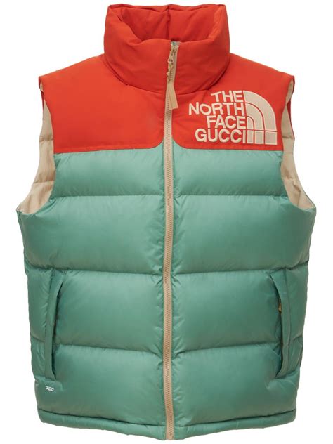 vest gucci north face|gucci north face shoes.